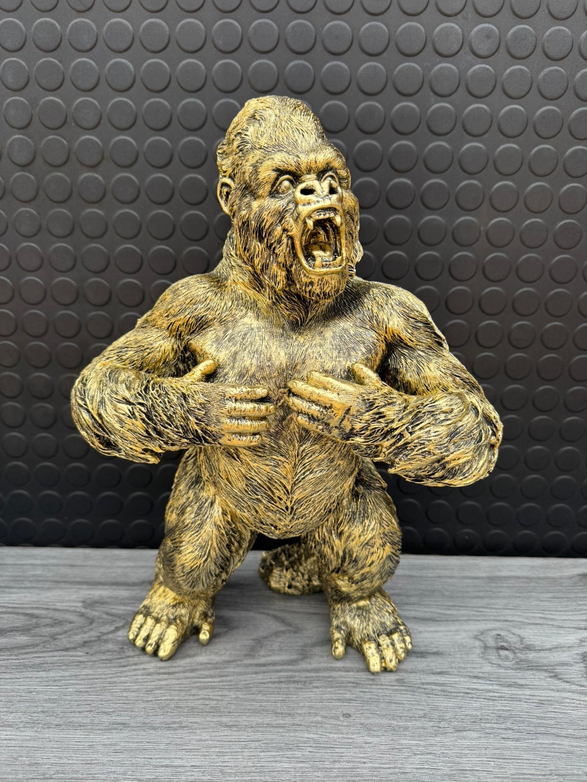 gorilla 38hoog 25breed/Nieuw!, Verzamelen, Beelden en Beeldjes, Ophalen of Verzenden, Nieuw, Dier