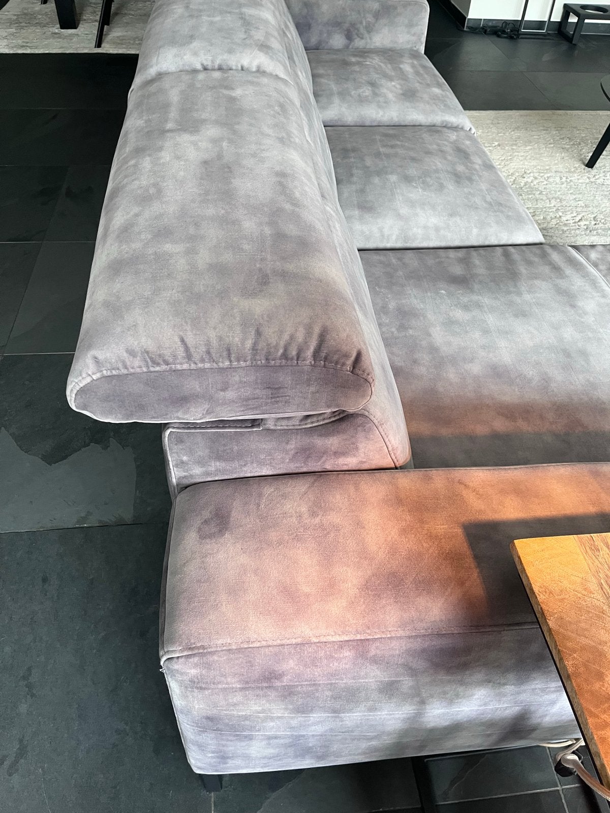 Foto 7 van Luxe Knibbeler hoekbank met motor en loungefunctie