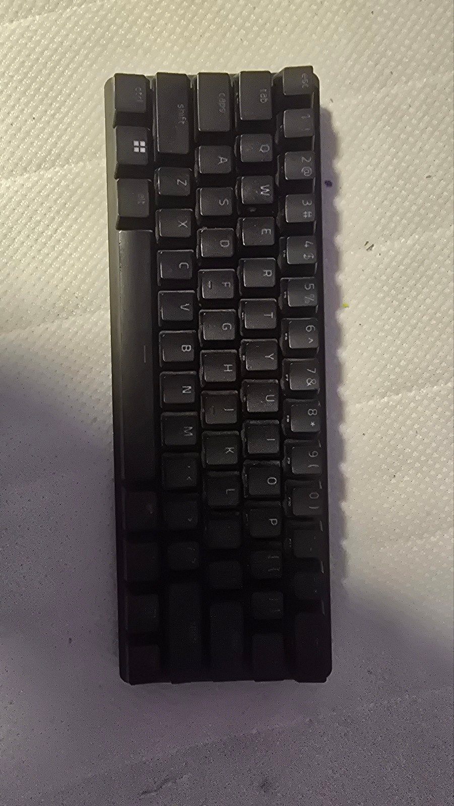 Razer Huntsman Mini 60%, Ophalen, Zo goed als nieuw, Razer, Gaming muis