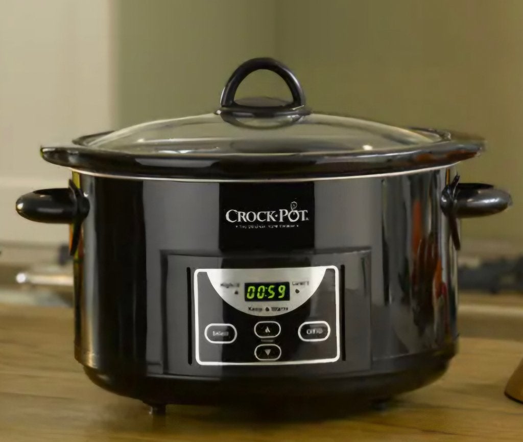 Crockpot slowcooker, Witgoed en Apparatuur, Slowcookers, Zo goed als nieuw, Timer, Vaatwasmachinebestendig, Ophalen