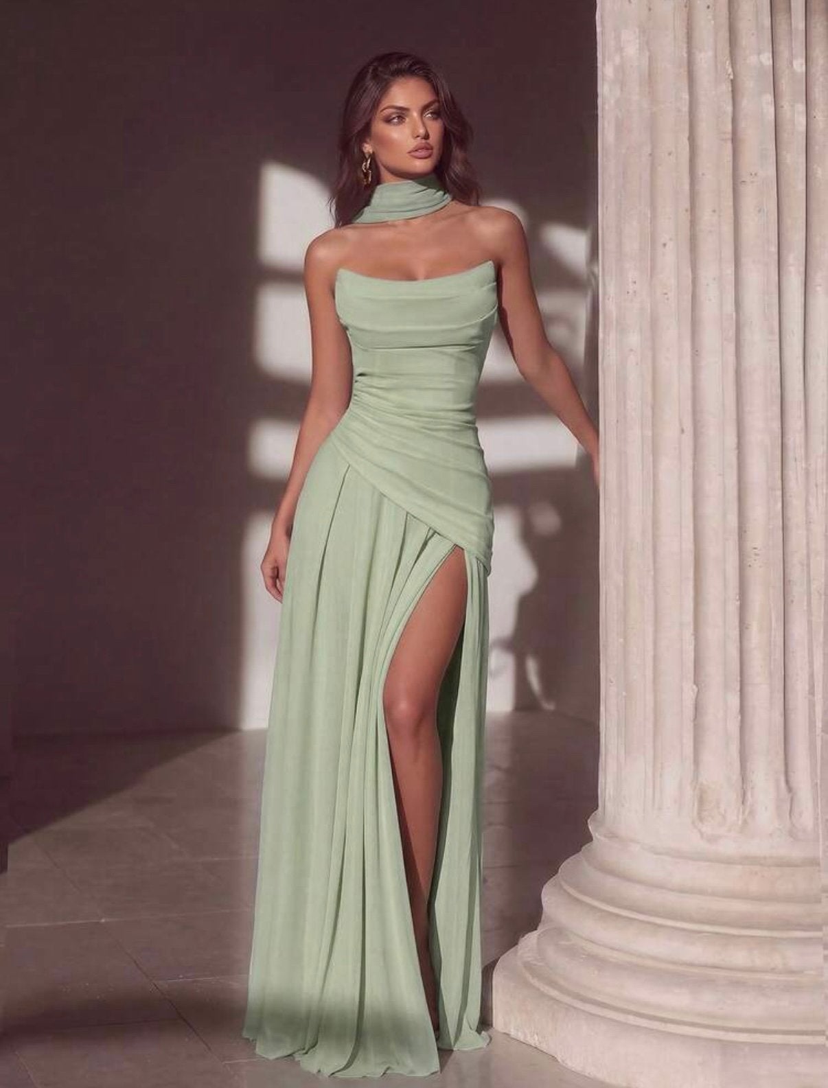 Elegante maxi-feestjurk, Galajurk, Nieuw, Ophalen of Verzenden, Maat 34 (XS) of kleiner