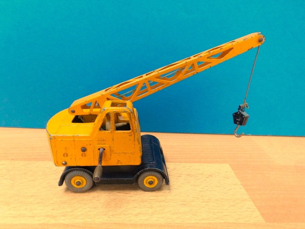 Dinky Toys # 571 COLES mobiele hijskraan, Ophalen of Verzenden, Gebruikt, Overige typen, Dinky Toys