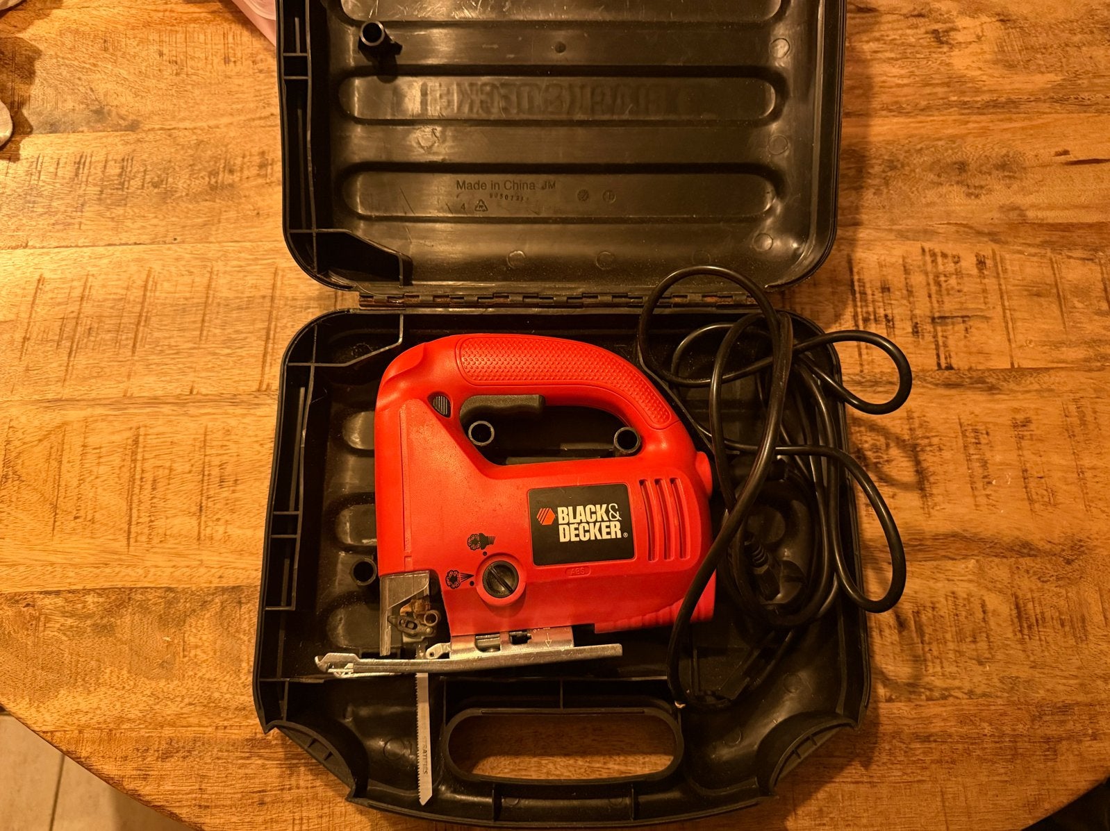 Black & Decker KS631 Decoupeerzaag, Doe-het-zelf en Verbouw, Gebruikt, Decoupeerzaag, Ophalen of Verzenden, 30 tot 70 mm