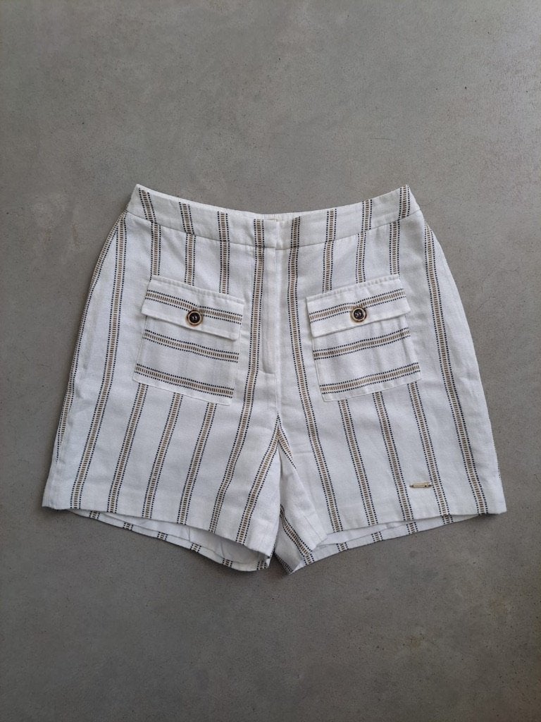Linnen Ted Baker short maat 0, Kleding | Dames, Kort, Wit, Ophalen of Verzenden, Maat 34 (XS) of kleiner