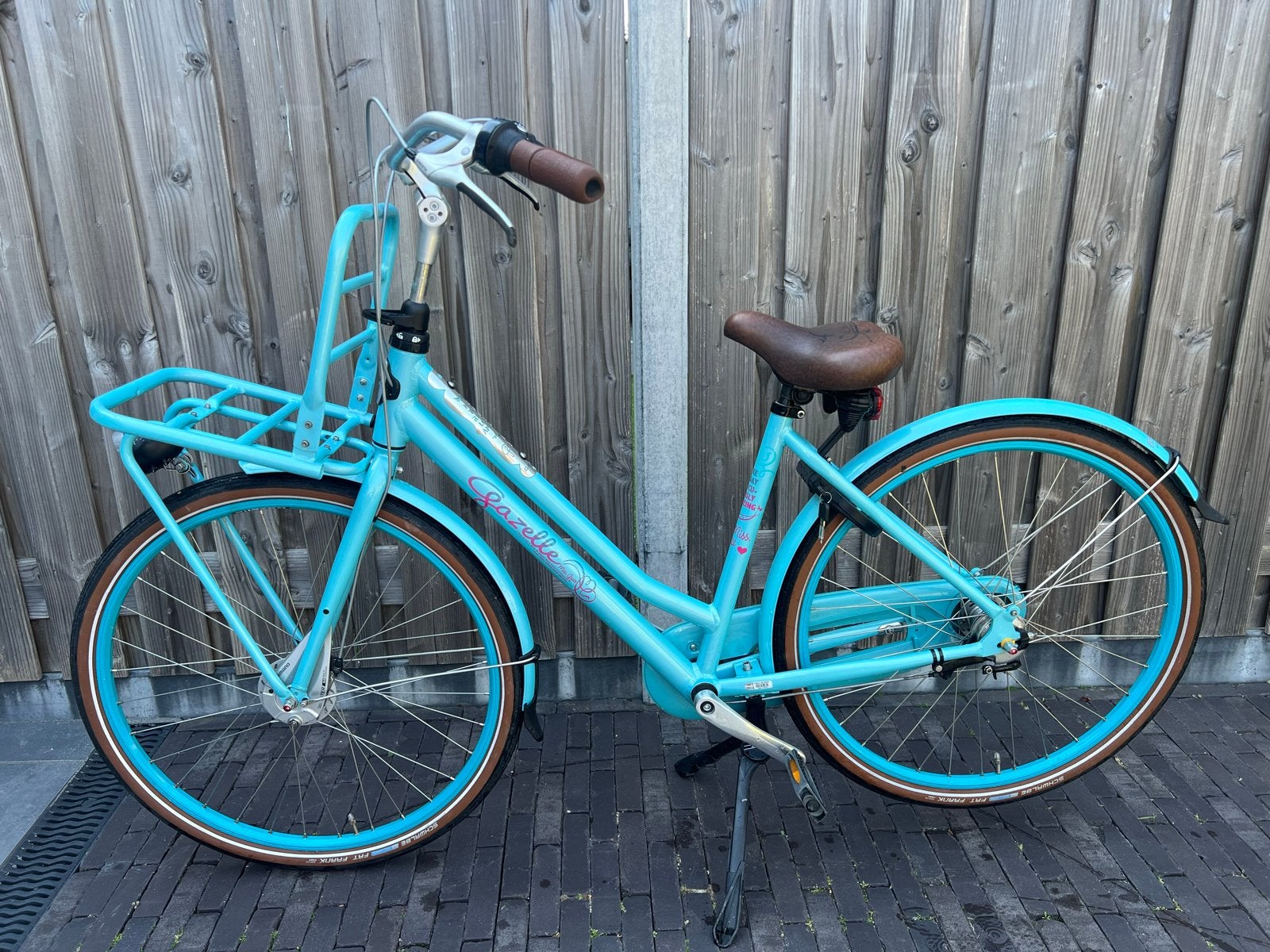 Zeer nette Gazelle Miss Grace transportfiets dames, Ophalen, Terugtraprem, 47 tot 50 cm, Versnellingen