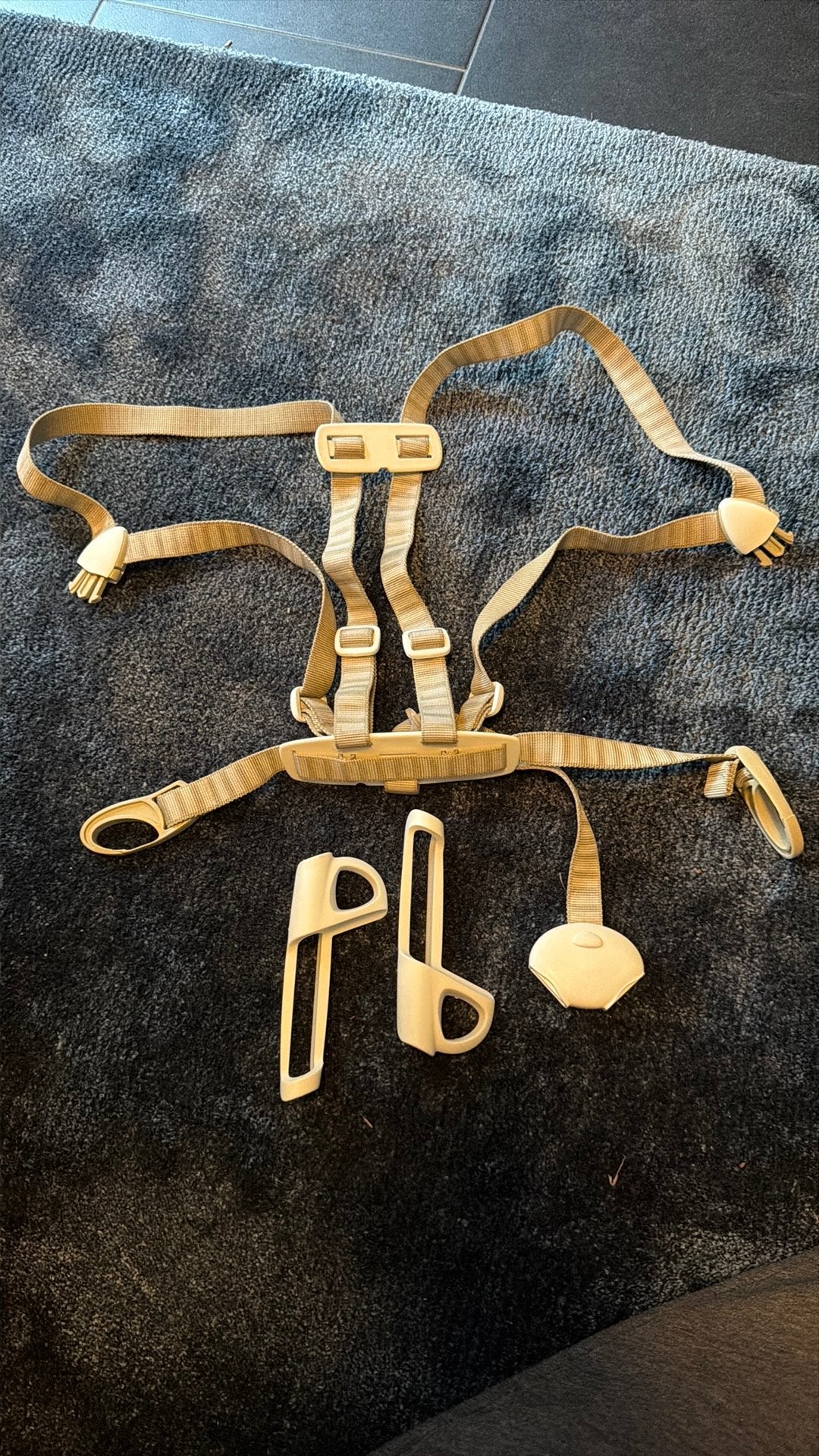 Stokke harnas voor stoel tuigje, Ophalen of Verzenden, Zo goed als nieuw, Meegroeistoel