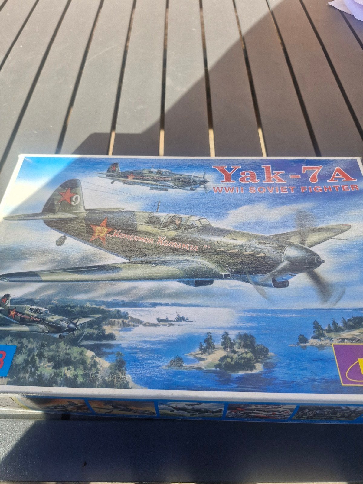 yak-7a ICM 1/48 vliegtuig bouwdoos, Ophalen of Verzenden, Zo goed als nieuw, 1:72 tot 1:144, Overige merken