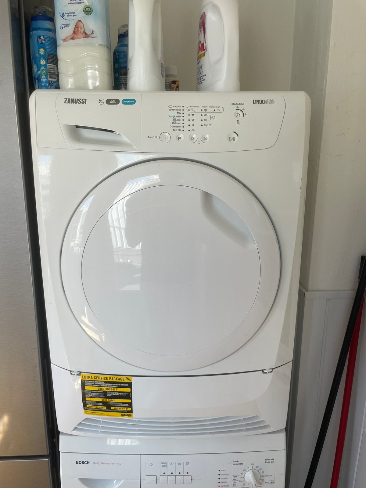 Warmtepompdroger, Witgoed en Apparatuur, Wasdrogers, Ophalen, 6 tot 8 kg, Minder dan 85 cm, Overige typen