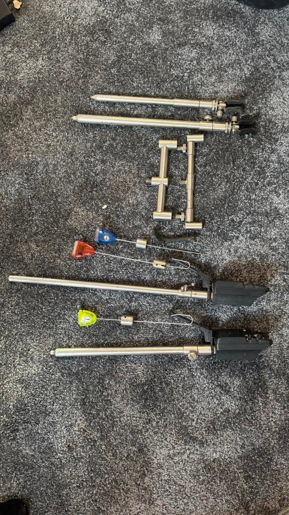 RVS banksticks en Fox Swingers: Micro en MK.2 Set, Watersport en Boten, Ophalen of Verzenden, Gebruikt, Overige typen