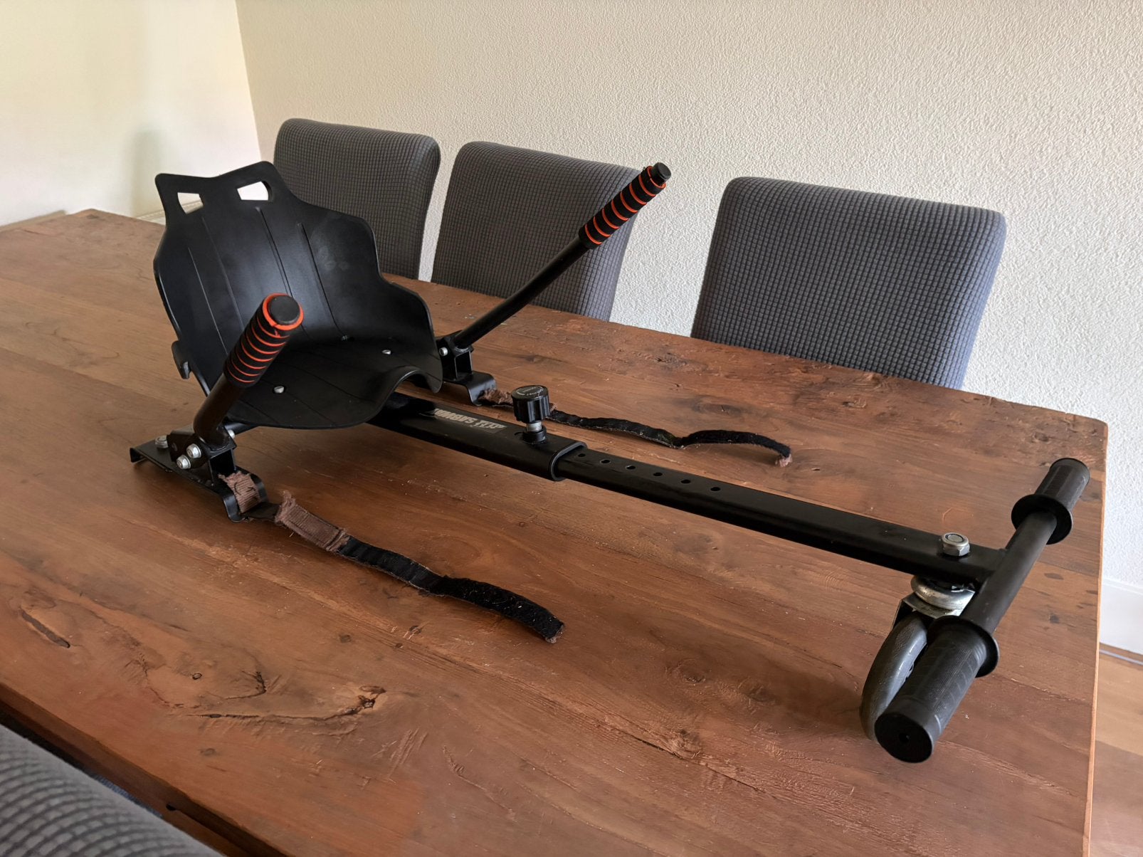 Hoverkart stoel, Gebruikt
