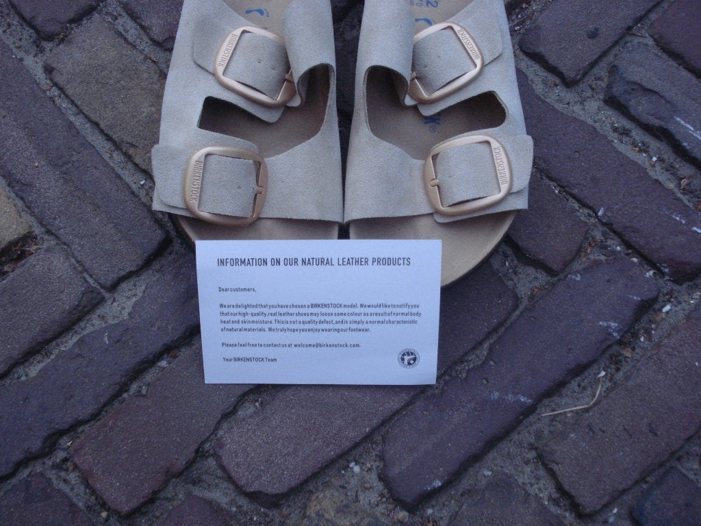 BIRKENSTOCK BIG BUCKLE ZANDKL 42 GRATIS VERZENDING PER POST