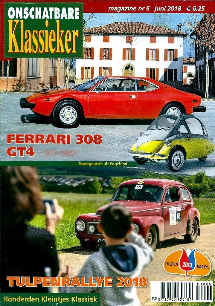 Onschatbare Klassieker reportage Ferrari 308 GT4, Ophalen of Verzenden, Gelezen, Ferrari