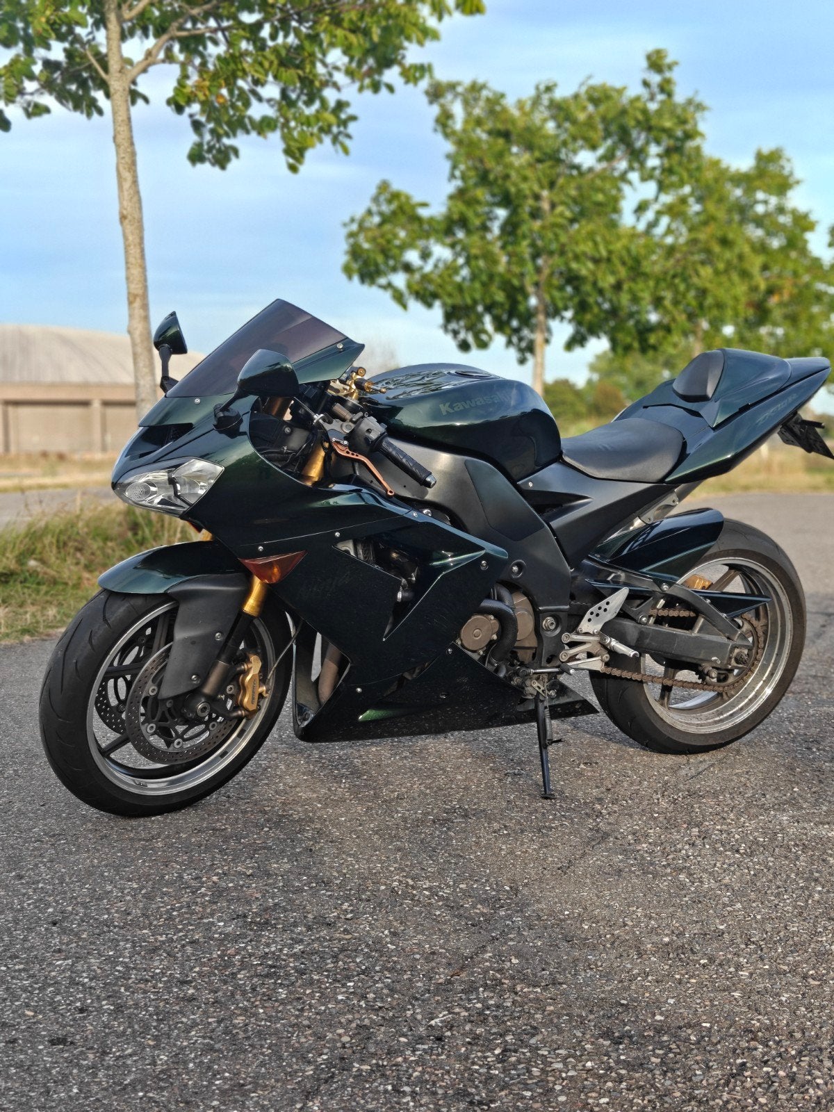 Kawasaki ZX-10R 2004 | MIVV | Hyperpro | Unieke lak, Sportuitlaat, 4 cilinders, Motorrijbewijs A, Meer dan 35 kW