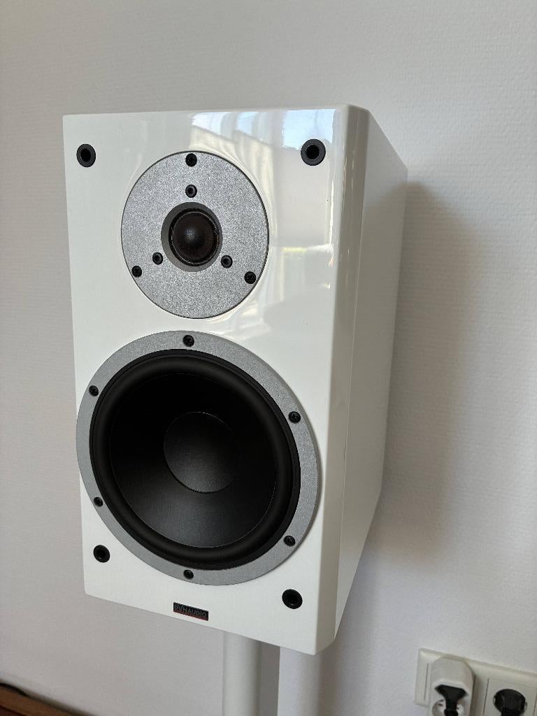 Dynaudio Luidsprekers Excite x16 wit, Gebruikt, 120 watt of meer, Front, Rear of Stereo speakers, Ophalen