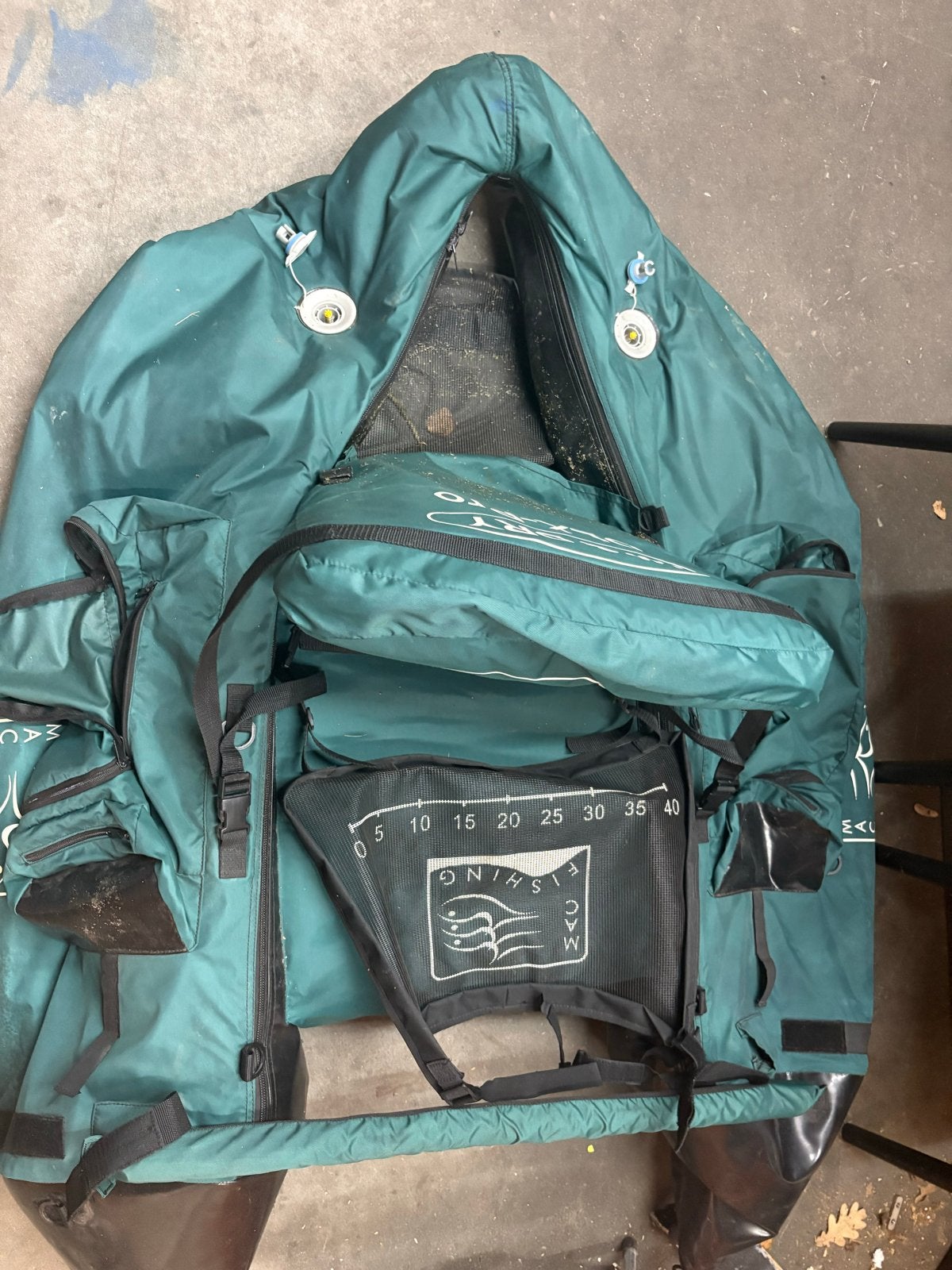 Belly boat Mac Fishing Float Tube, Ophalen, Gebruikt, Overige typen