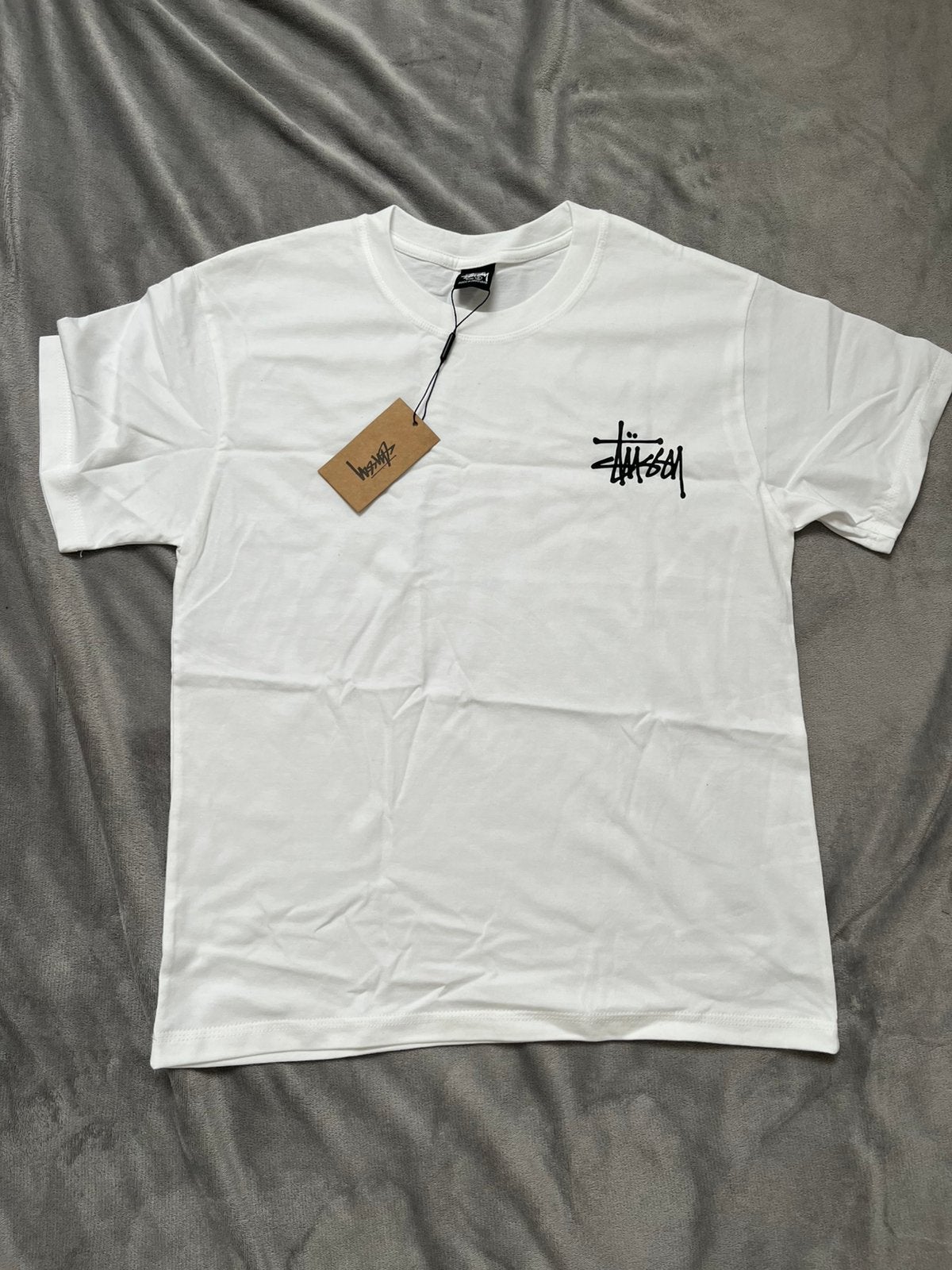 Stussy shirt nieuw met prijskaartje maat s, Verzenden, Nieuw, Maat 46 (S) of kleiner, Wit