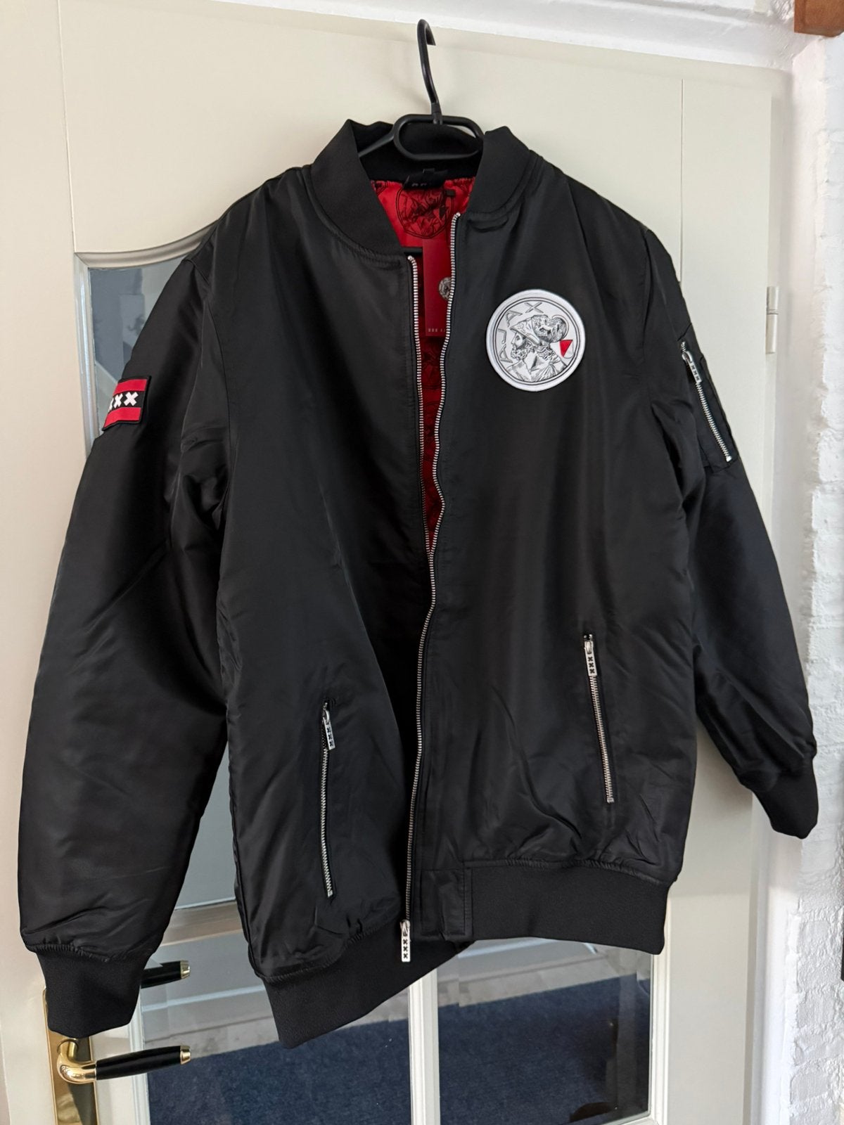 Exclusieve Ajax bomberjack zwart (Ajax Life) maat 3XL, Ophalen of Verzenden, Nieuw, Overige maten, Zwart