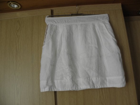 Originele wit linnen gevoerde college rok McGREGOR 40 zgan, Maat 38/40 (M), McGregor, Wit, Ophalen of Verzenden