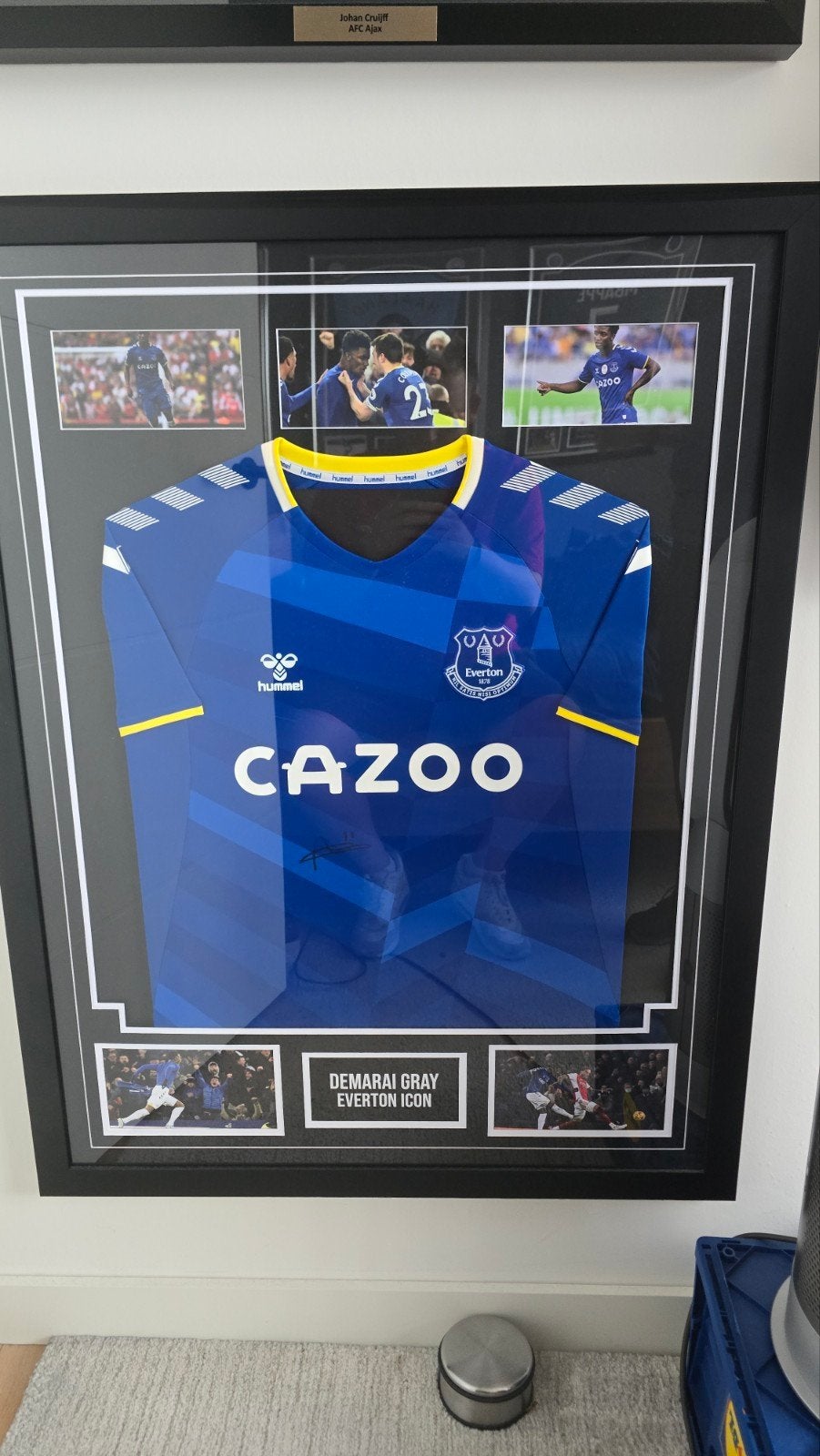 Gesigneerd Demarai Gray Everton shirt, Ophalen, Nieuw, Buitenlandse clubs, Shirt