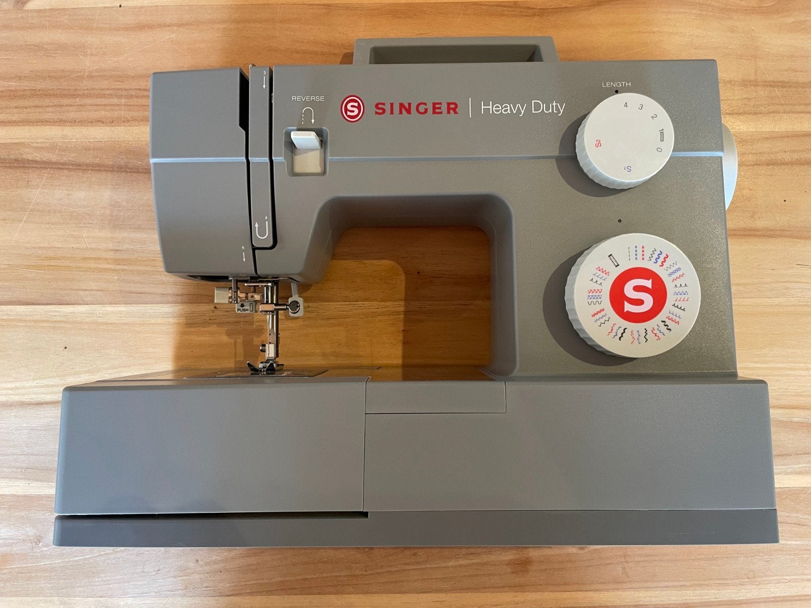 Singer Heavy duty 4432 - 2x gebruikt, Ophalen, Nieuw, Naaimachine, Singer