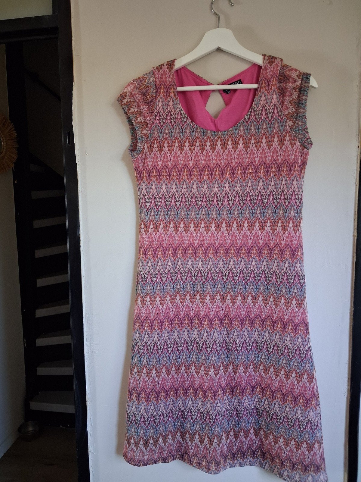 Norah jurk maat 38 met kleurrijk patroon, Kleding | Dames, Jurken, Ophalen of Verzenden
