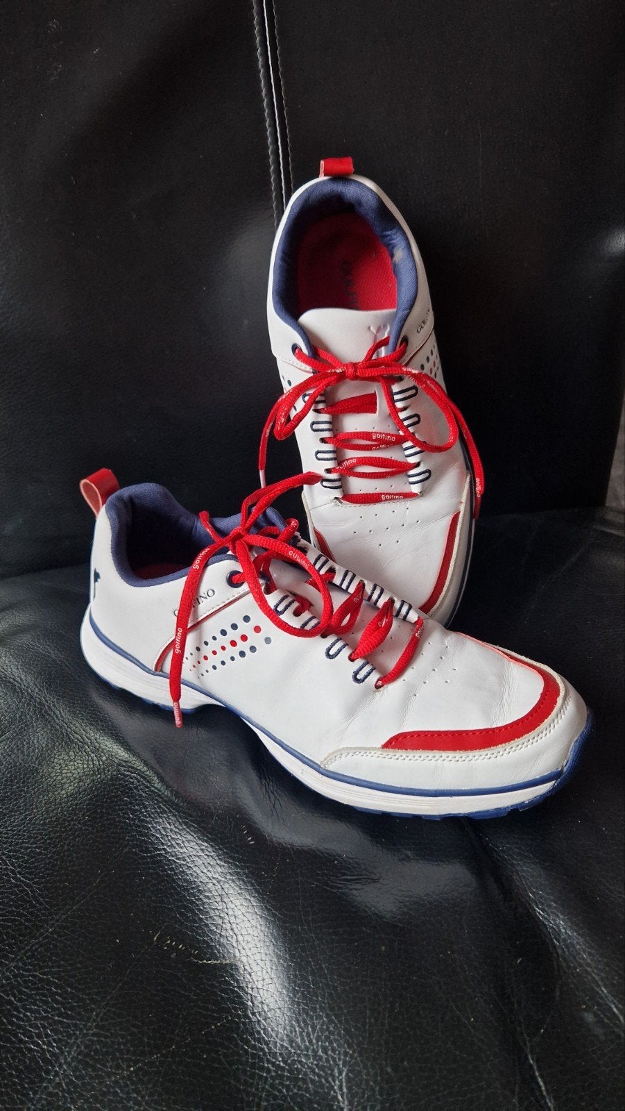 Golfino golfschoenen met spikes - Maat 43, Ophalen of Verzenden, Zo goed als nieuw, Schoenen, Overige merken