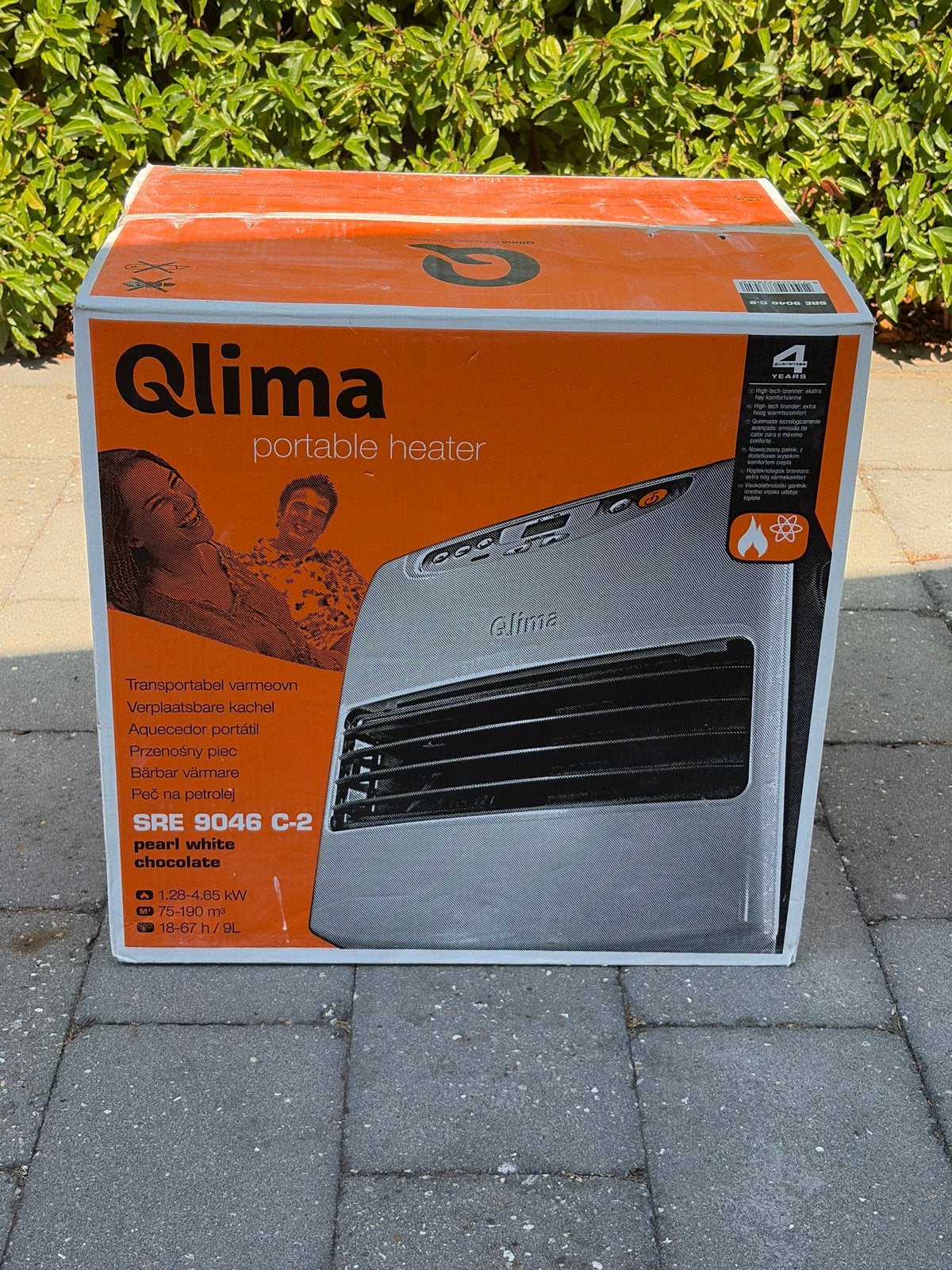 Qlima SRE 9046 C-2 draagbare petroleumkachel, Ophalen, Overige brandstoffen, Nieuw, Petroleumkachel