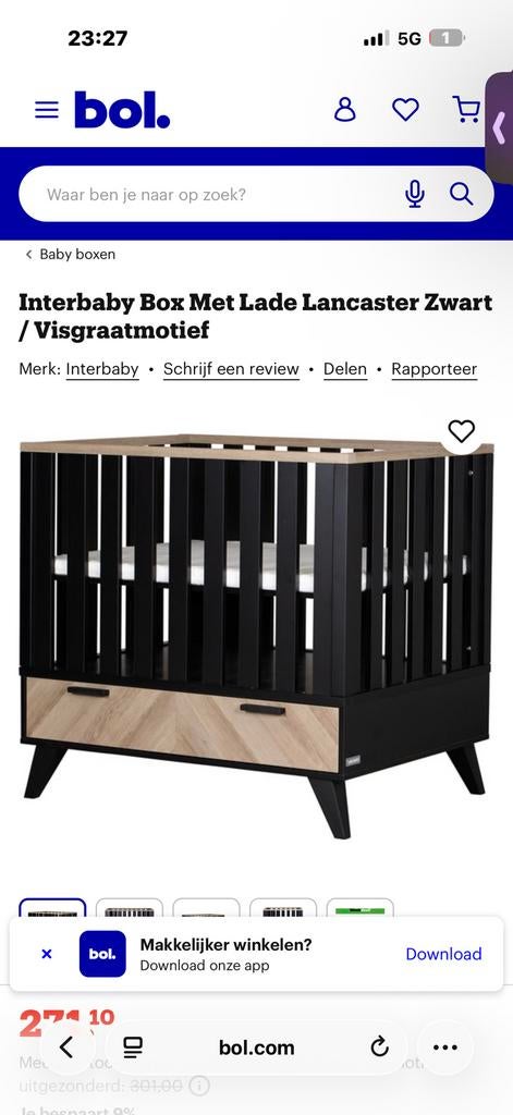 Box, Kinderen en Baby's, Boxen, Ophalen of Verzenden, Zo goed als nieuw