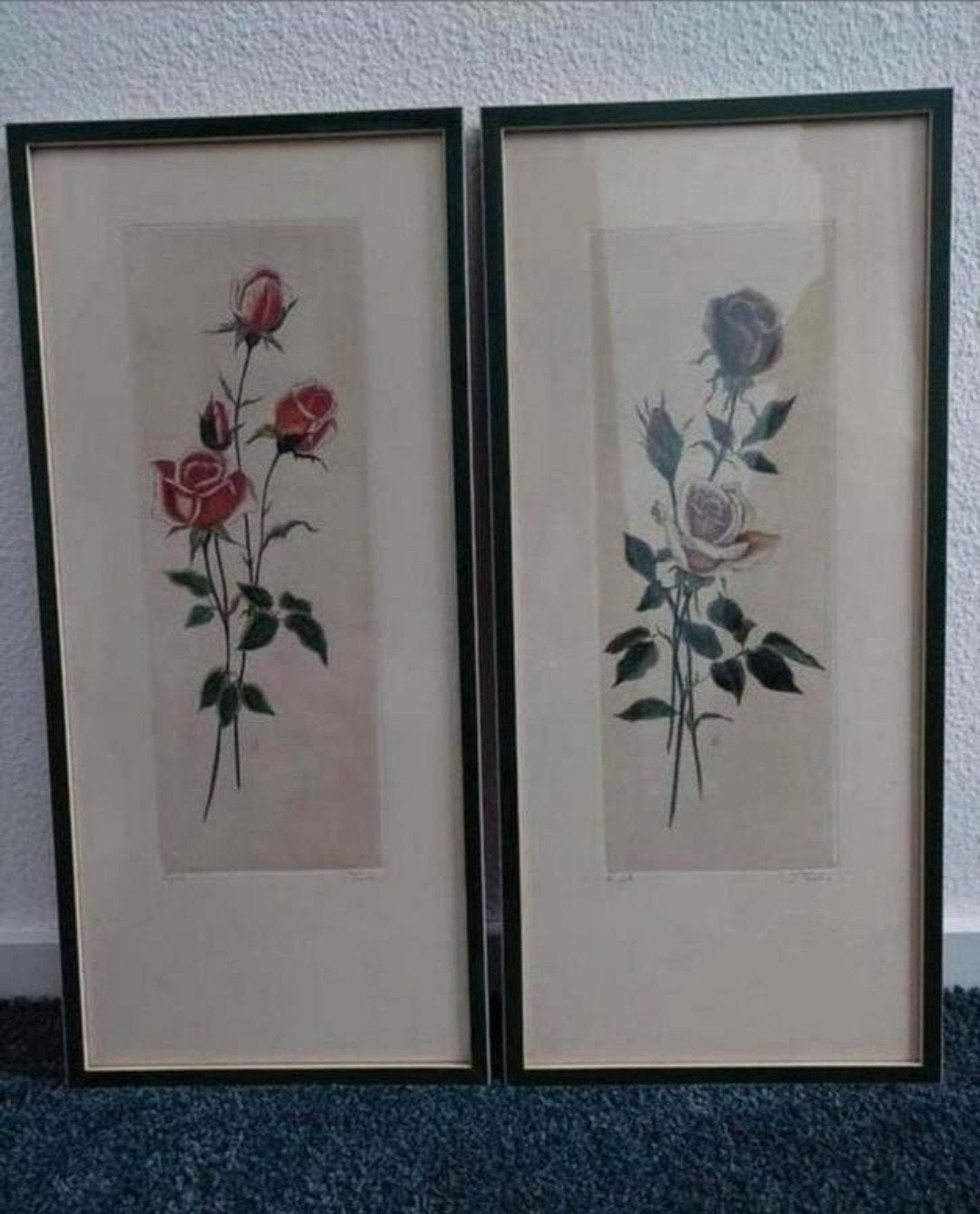 Set van twee etsen, bloemen

Ook los te koop, Antiek en Kunst, Ophalen