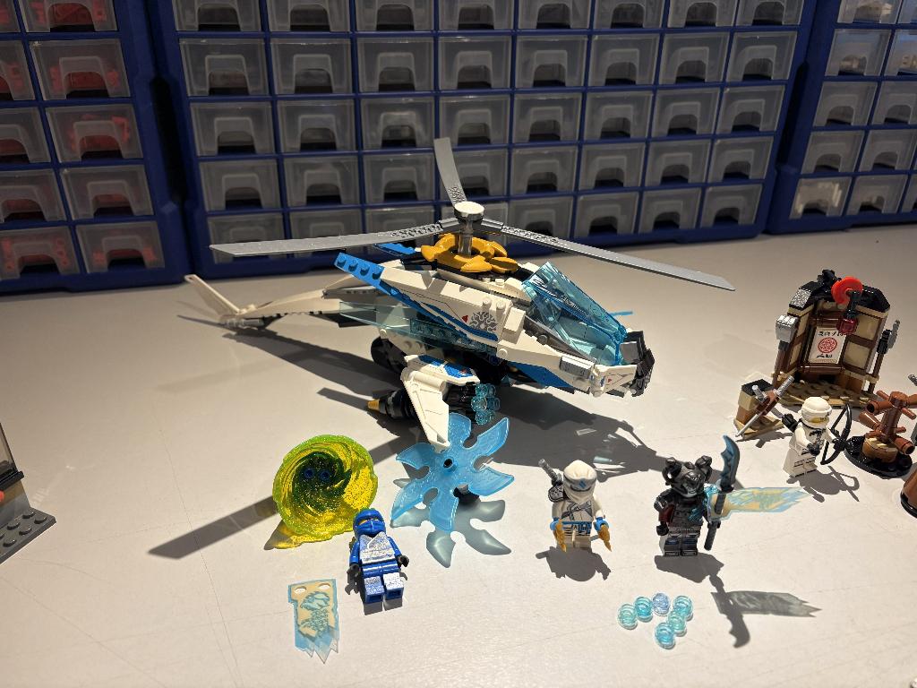 LEGO Ninjago Shuri Copter  (70673), Gebruikt, Lego, Ophalen of Verzenden, Ninjago