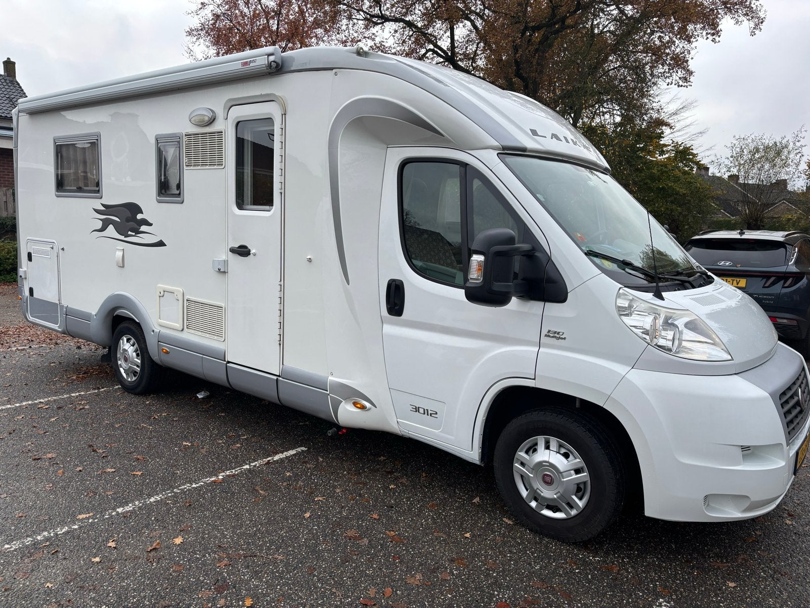 Laika Kreos 3012 queensbed half intregaal camper, Caravans en Kamperen, Overige merken, Standaard zit, Ringverwarming, Fiat