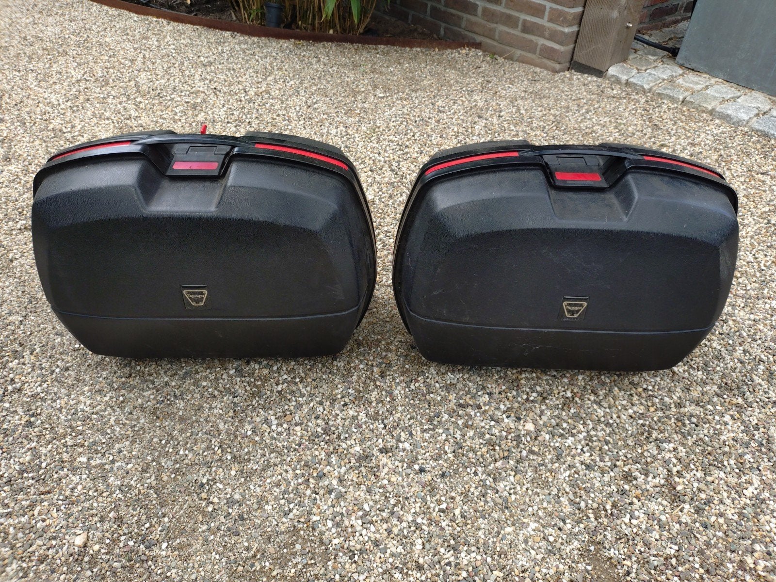 Yamaha XT600Z 34L koffers met koffer rek., Motoren, Ophalen