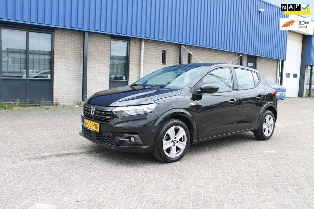 Dacia Sandero 1.0 TCe 90 Comfort, Auto's, Stof, Origineel Nederlands, Bedrijf, 91 pk