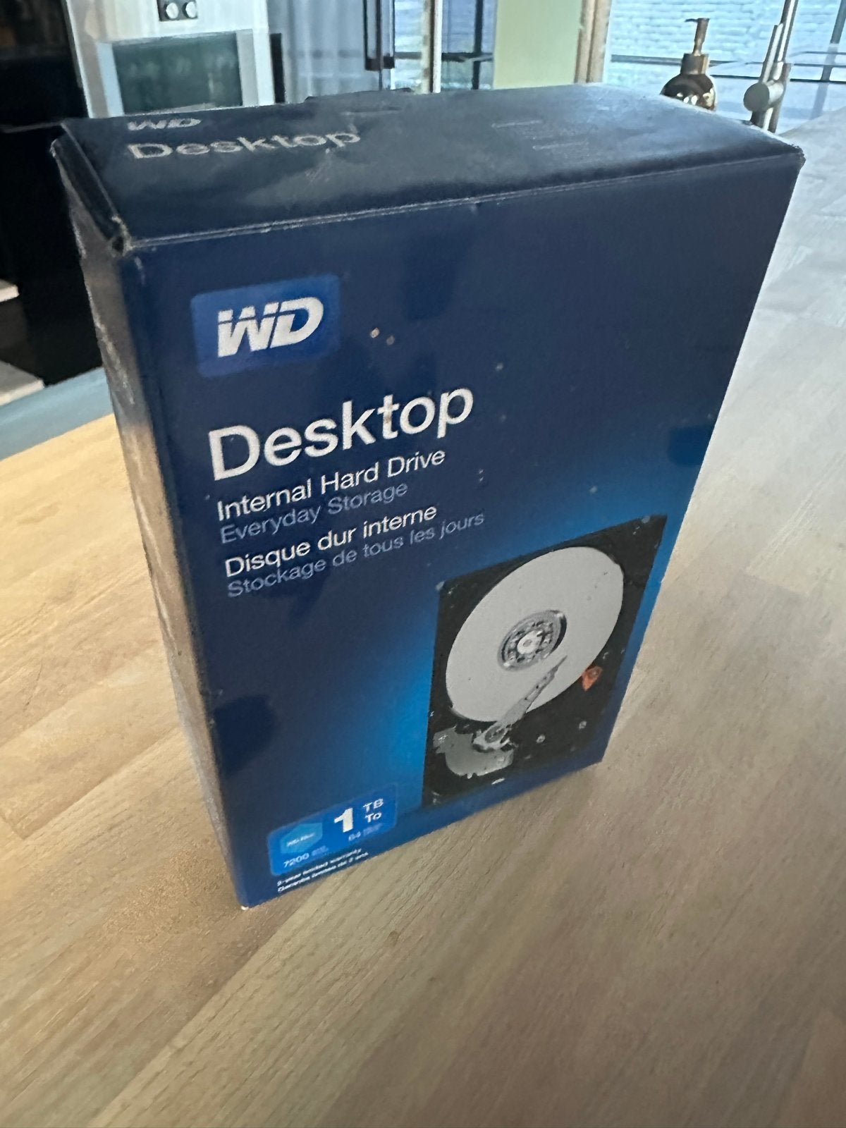WD Desktop Interne Harde Schijf 1TB WDBH2D0010HNC-ERSN, Computers en Software, Intern, Nieuw, Ophalen of Verzenden, Desktop