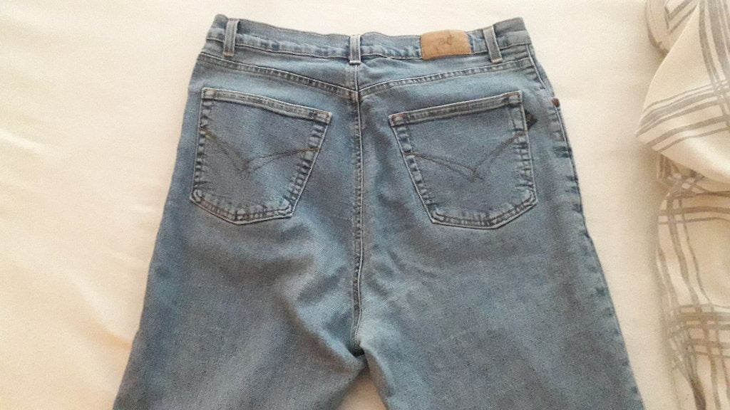 Dames BC jeans high waist maat M 5,00, Blauw, BC, Ophalen of Verzenden, W30 - W32 (confectie 38/40)