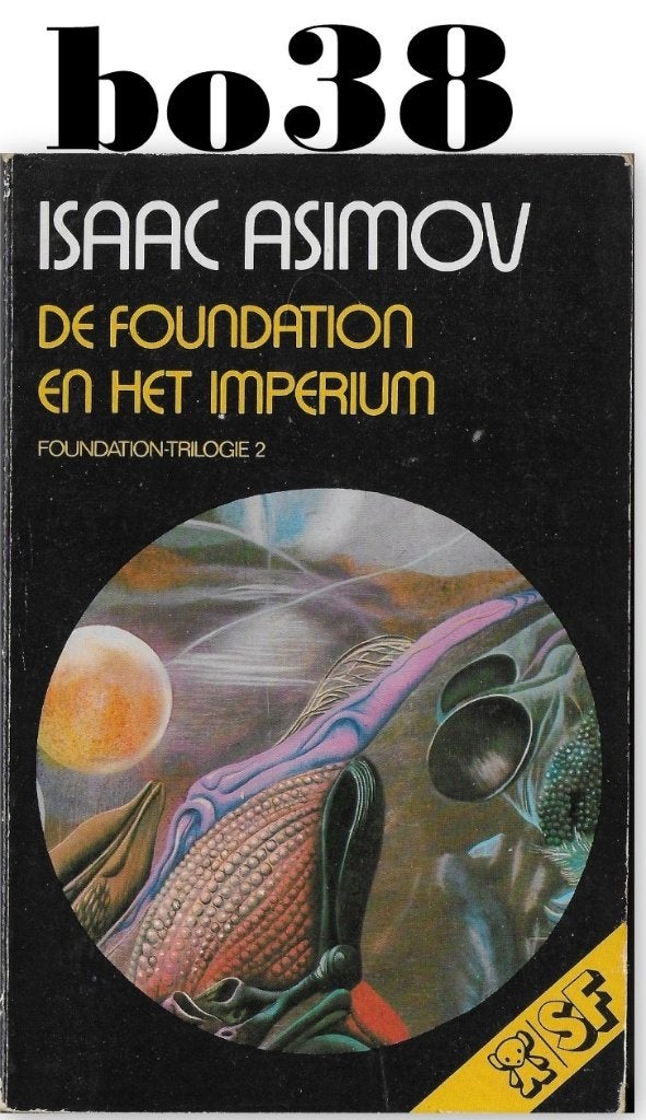 boek bo38 De foundation trilogie deel 2 door Isaac Asimov, Boeken, Ophalen of Verzenden, Zo goed als nieuw