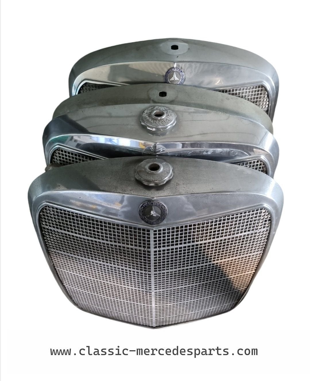 Grille Mercedes Heckflosse w110 / w111, Gebruikt, -, Ophalen of Verzenden, -