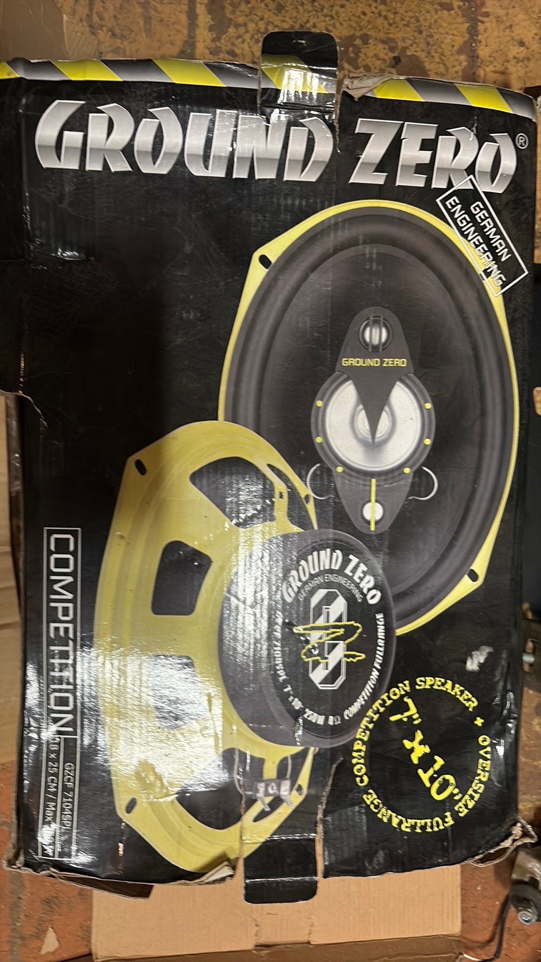 Nieuw: Ground Zero GZCF 7104SPL 7x10 Competition speakers, Ophalen of Verzenden, Zo goed als nieuw