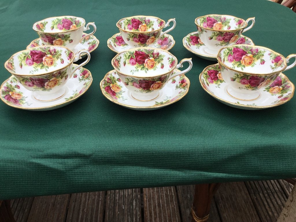Royal Albert OLD COUNTRY ROSE AVON THEE KOPJES PER STUK, Ophalen of Verzenden