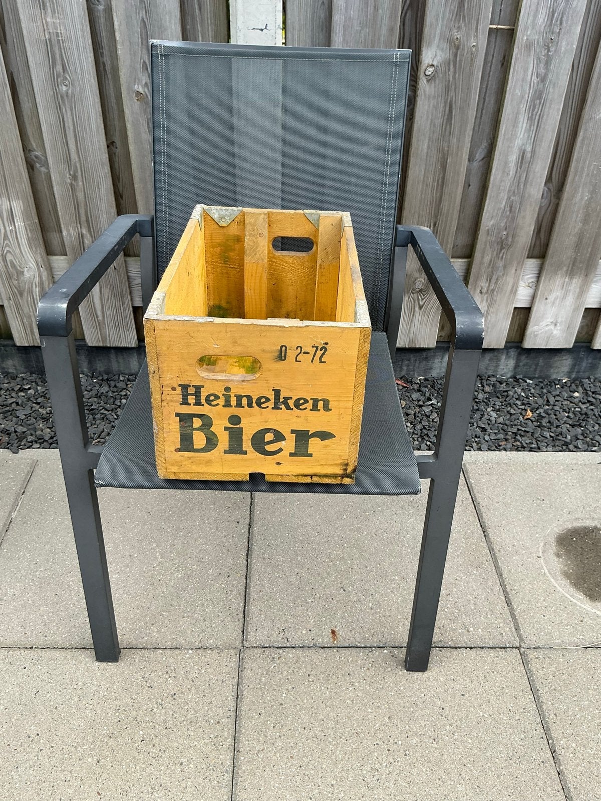 Vintage Houten Heineken Bierkrat uit 1972, Ophalen