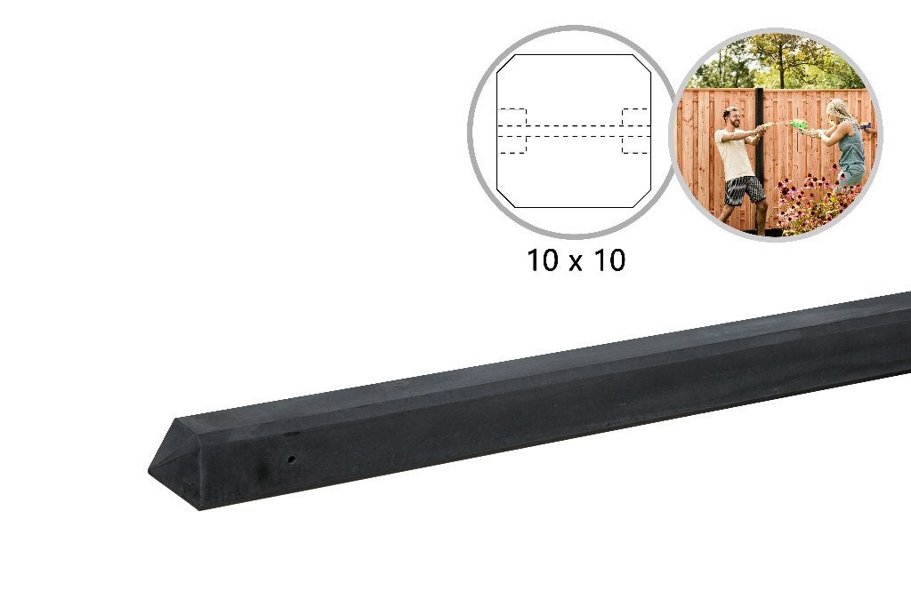 Betonschutting, antra glad met diamantkop - Vanaf €24,00, Ophalen, Nieuw, 250 cm of meer, Planken
