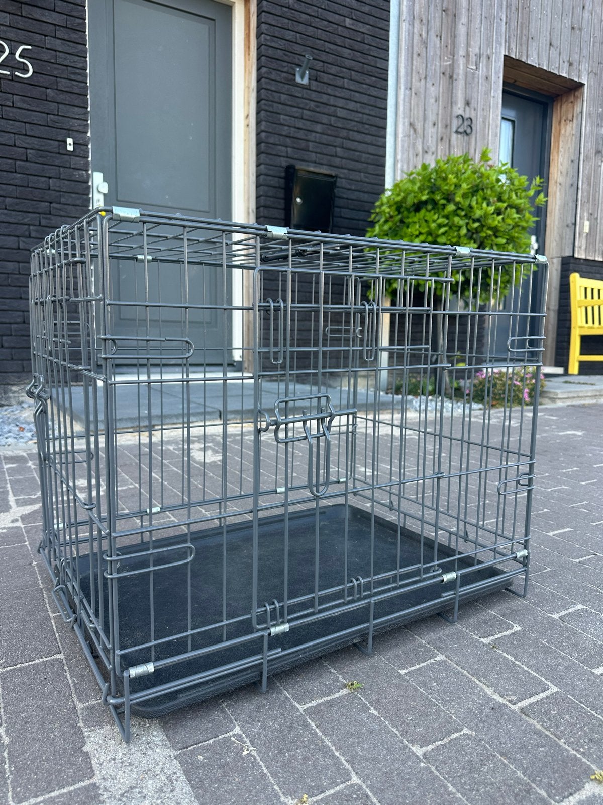 Hondenbench, Ophalen, Gebruikt