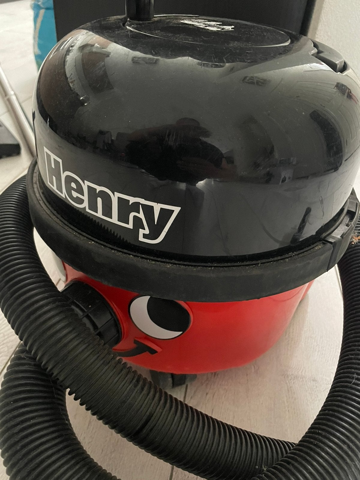 Numatic Henry rode stofzuiger izgst !!!, Ophalen of Verzenden, Zo goed als nieuw, Numatic