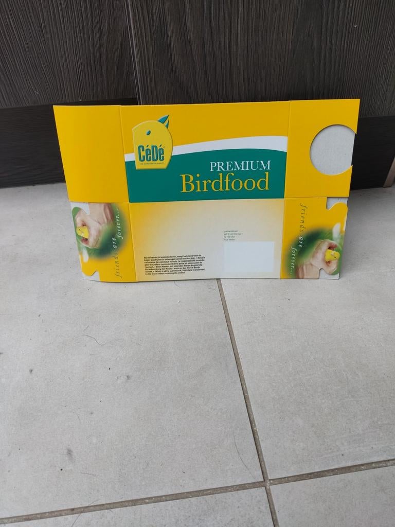Vogel vervoer doosje, Ophalen, Nieuw