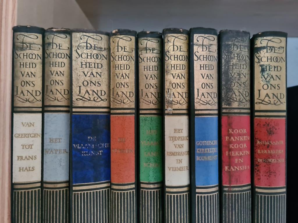 De Schoonheid van ons Land  set (9 delen), Boeken, Ophalen, Gelezen