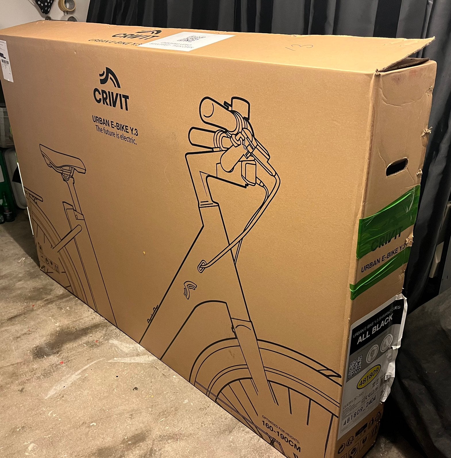 Fietsdoos, Ophalen, Zo goed als nieuw, Overige typen