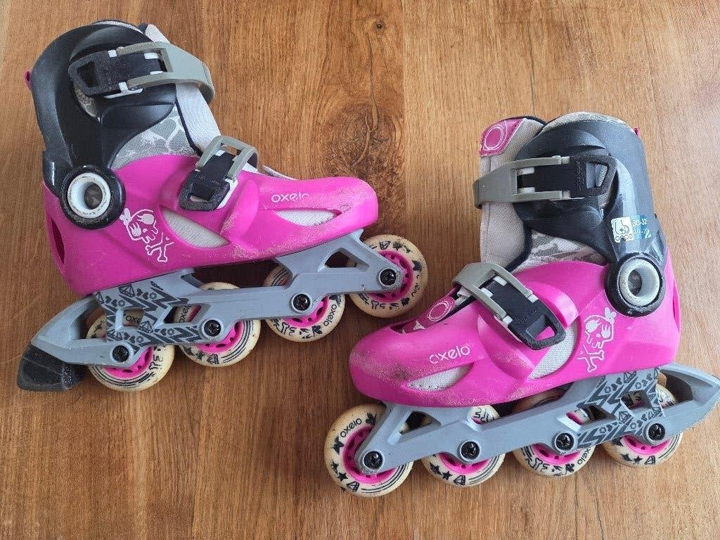 Skeelers 30-32 verstelbaar, Overige merken, Kinderen, Ophalen of Verzenden, Inline skates 4 wielen