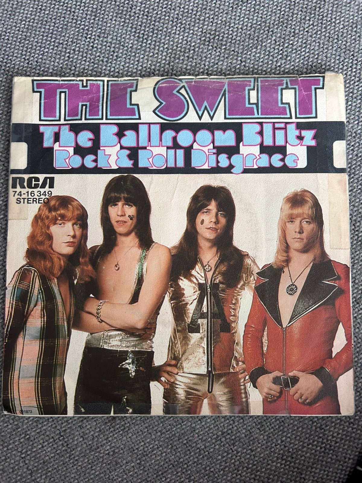 The Sweet The Ballroom Blitz, Ophalen of Verzenden, Zo goed als nieuw, 7 inch, Pop