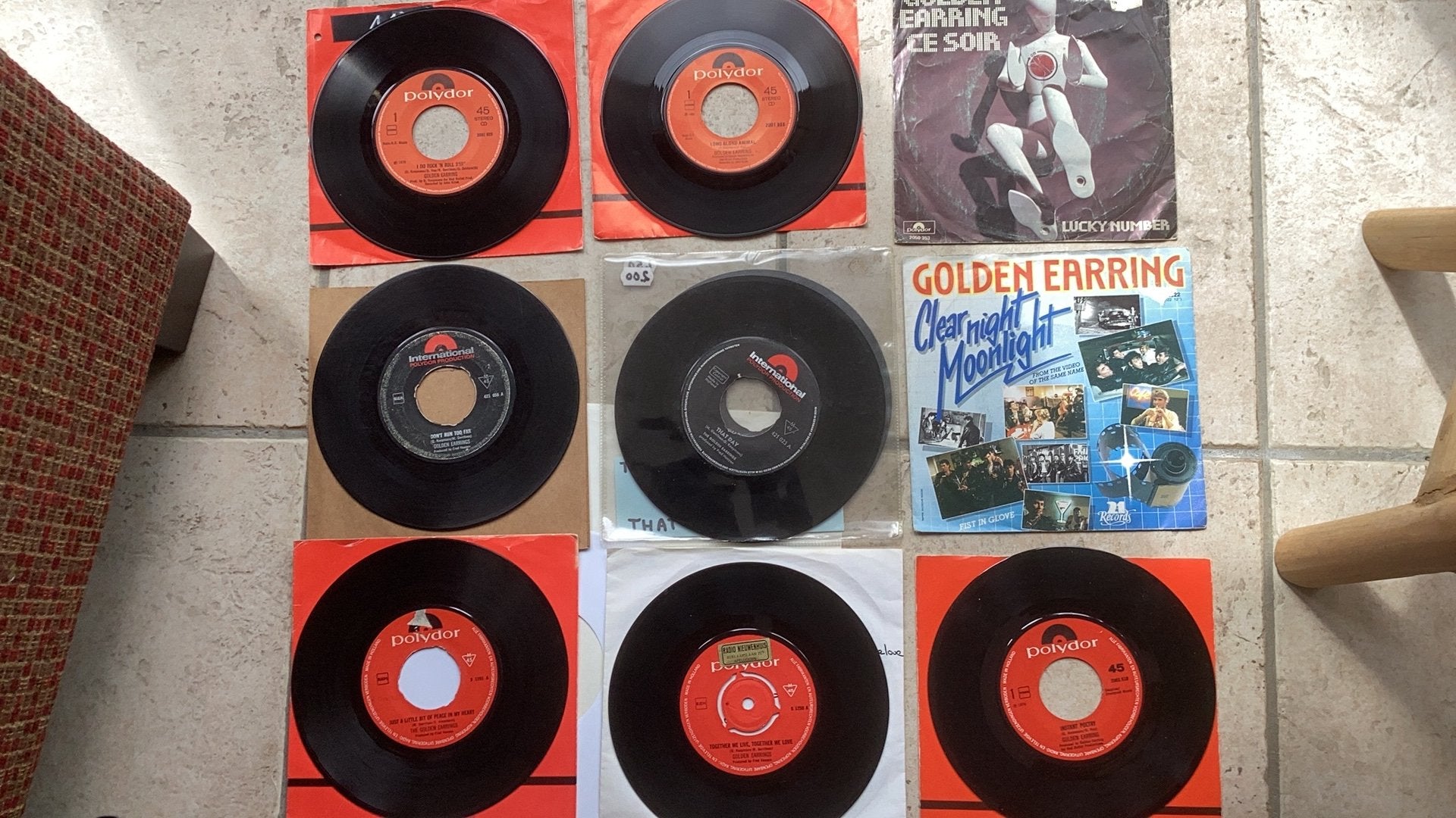 Singles Golden Earring(s), Ophalen of Verzenden, Gebruikt, 7 inch, Pop