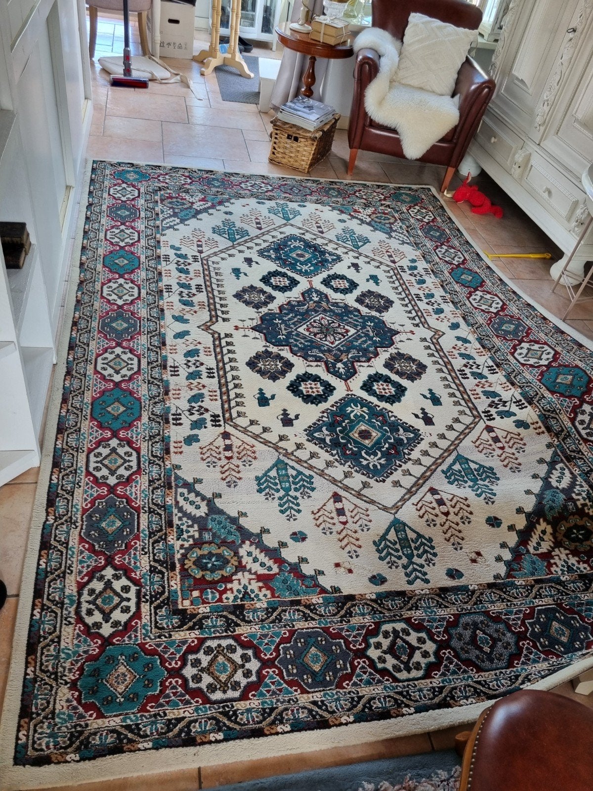 vloerkleed Turkiyem 2 x 3 meter, Ophalen, Gebruikt, 200 cm of meer, 200 cm of meer